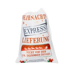 Beutel 'Weihnachts Express', 22 x 30 cm