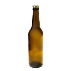 Bierflasche 500 ml braun mit Kronkorkenmündung Typ A