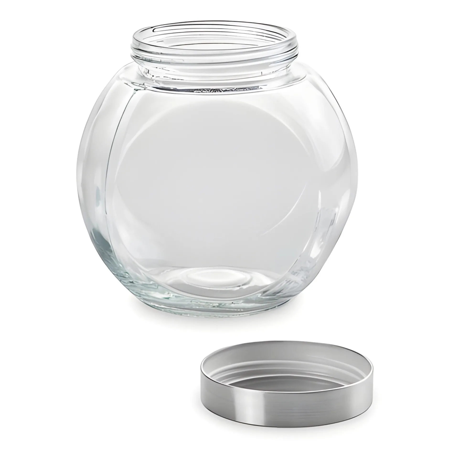 Bonbonglas 2300 ml mit Metalldeckel