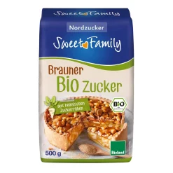 Brauner Bio Zucker, 500 g