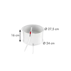 Dampfentsafter-Aufsatz Ø 24 cm 'Della Casa'