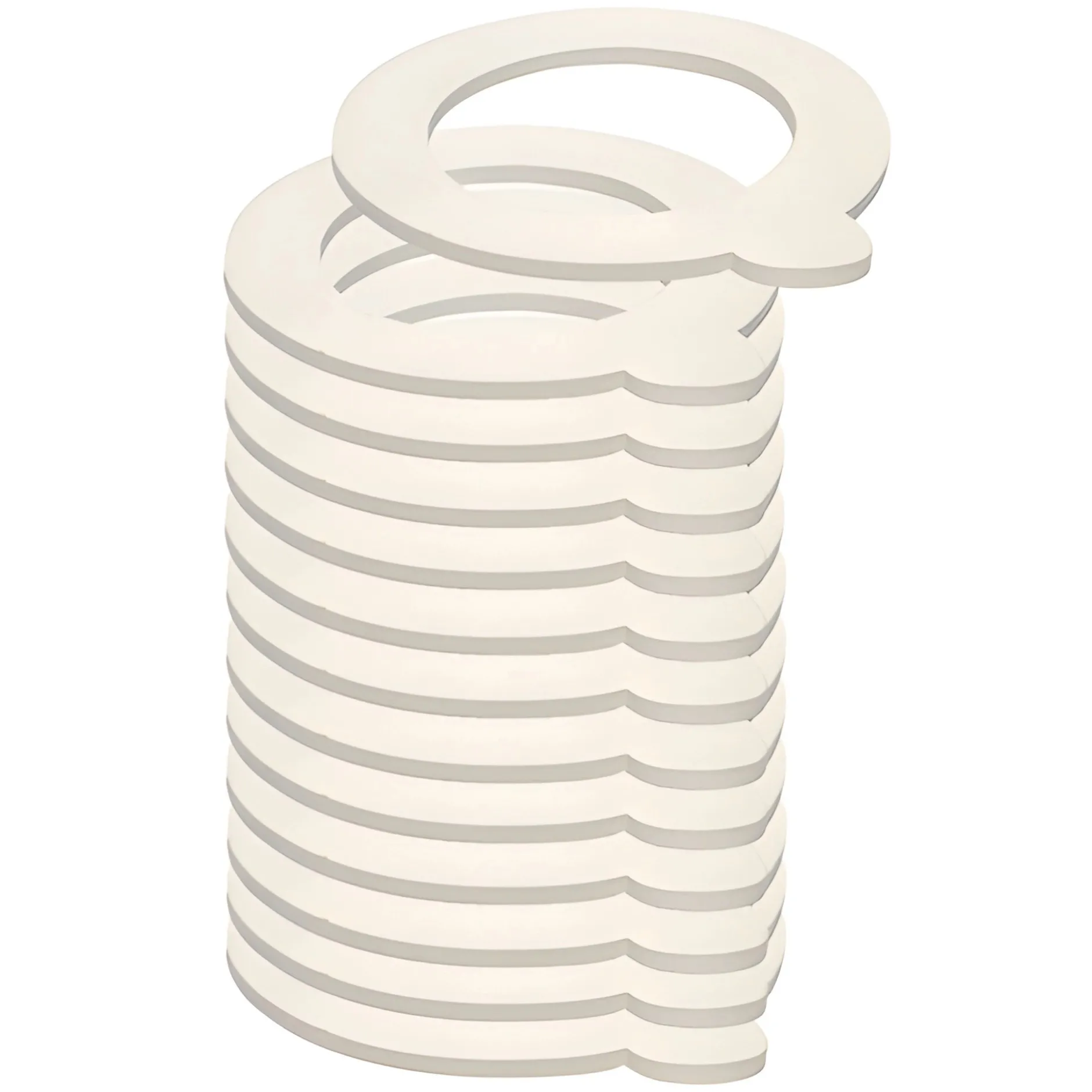 Dichtungsring 55 x 80 mm weiß, 12 Stück