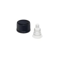 DIN 18 schwarz mit Randtropfer