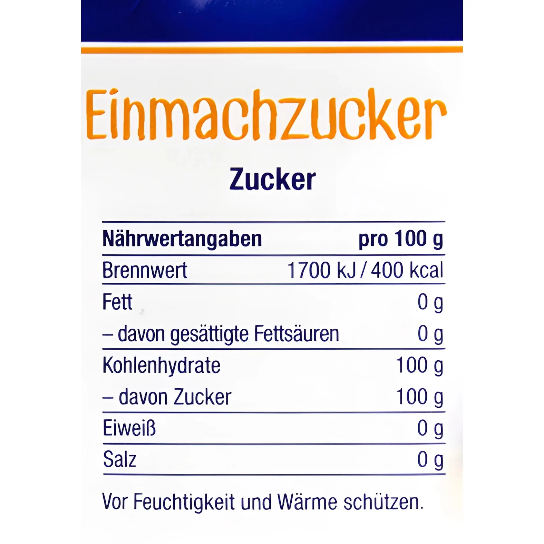 Einmachzucker, 1 kg