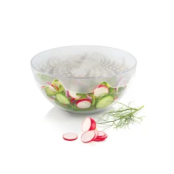 Elastische Silikon-Deckel '4Food' Ø 17 und 23 cm, 2er Set