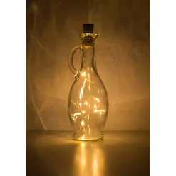 Flaschenlicht, 8 LEDs, warmweiß