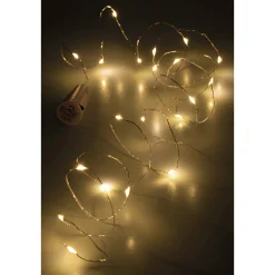 Flaschenlicht, 20 LEDs, warmweiß