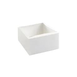 Geschenkbox 140 x 140 x 80 mm weiß