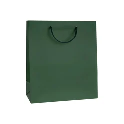 Geschenktüte dunkelgrün, mittel