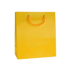 Geschenktüte gelb, mittel
