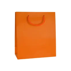 Geschenktüte orange, mittel