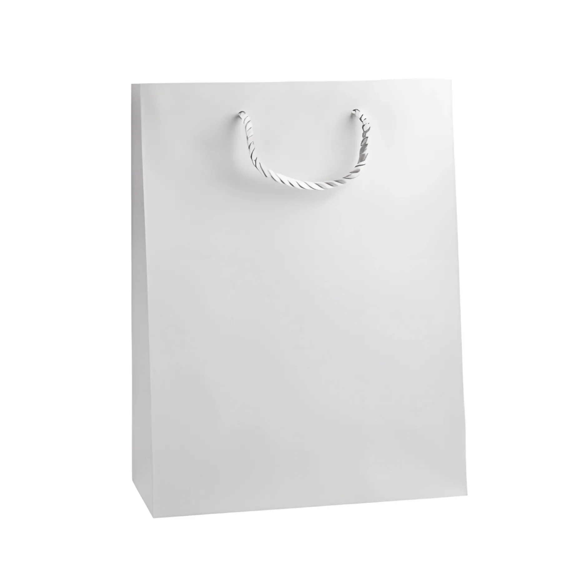 Geschenktüte weiß, mittel
