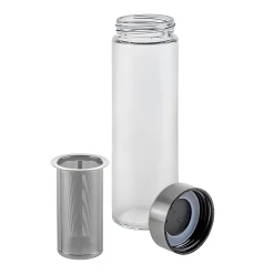 Glasflasche Simax 'Exclusive' 500 ml mit Siebeinsatz