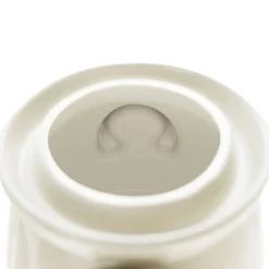 Gärtopf 3 Liter creme-weiß mit Beschwerungssteinen