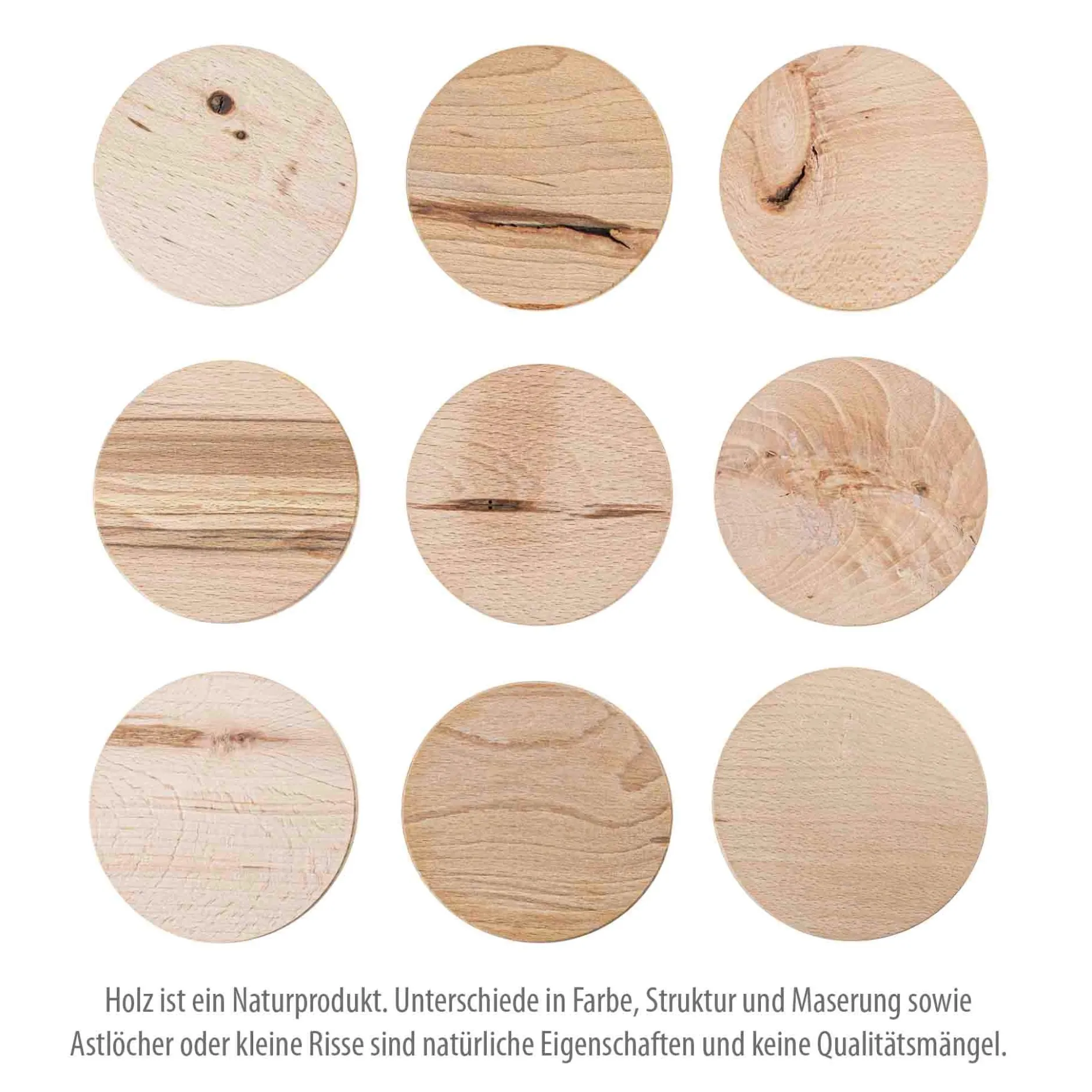 Holzdeckel Ø 100 mm