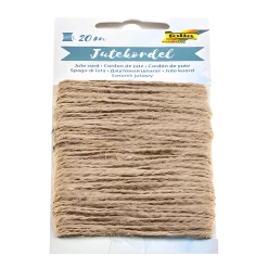 Jutekordel 20 m, 2 mm natur