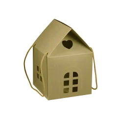 Kartonhaus 200 x 200 x 180 mm natur
