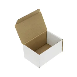 Klappschachtel 126 x 85 x 70 mm, weiß