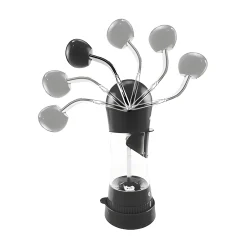 Kochblume Gewürzmühle schwarz