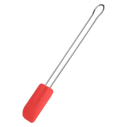Kochblume Teigschaber M rot