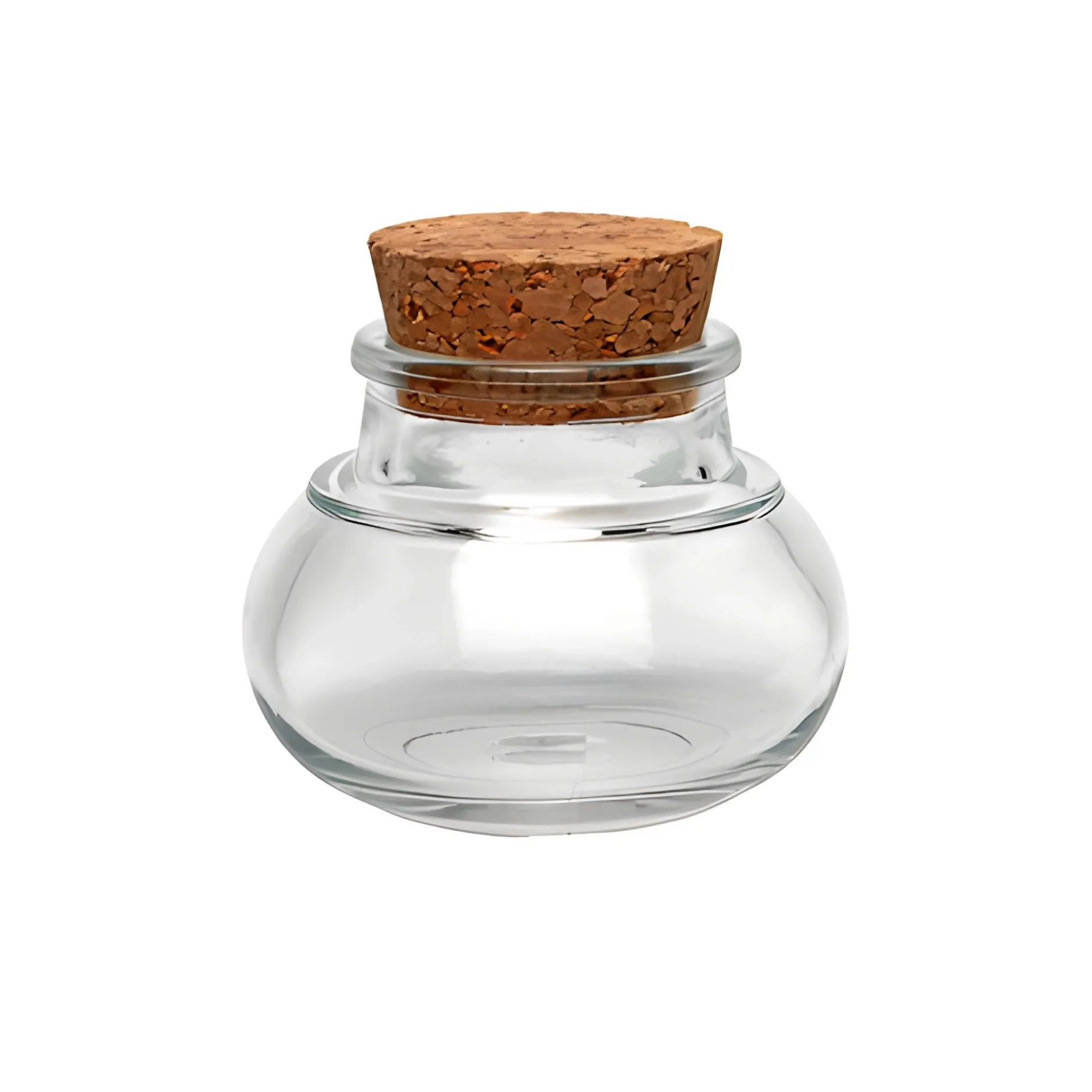 Korkenglas 40 ml bauchig