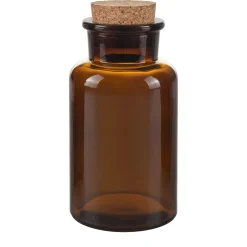 Korkenglas 300 ml braun beschichtet