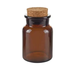Korkenglas 150 ml braun beschichtet