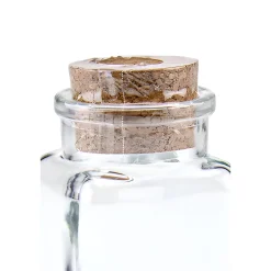 Korkenglas 150 ml quadratisch