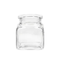 Korkenglas 120 ml quadratisch