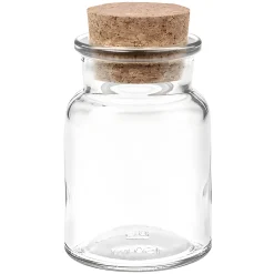 Korkenglas 150 ml rund
