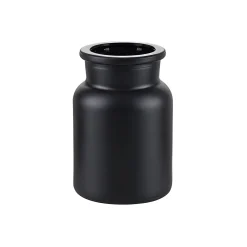 Korkenglas 150 ml schwarz matt beschichtet