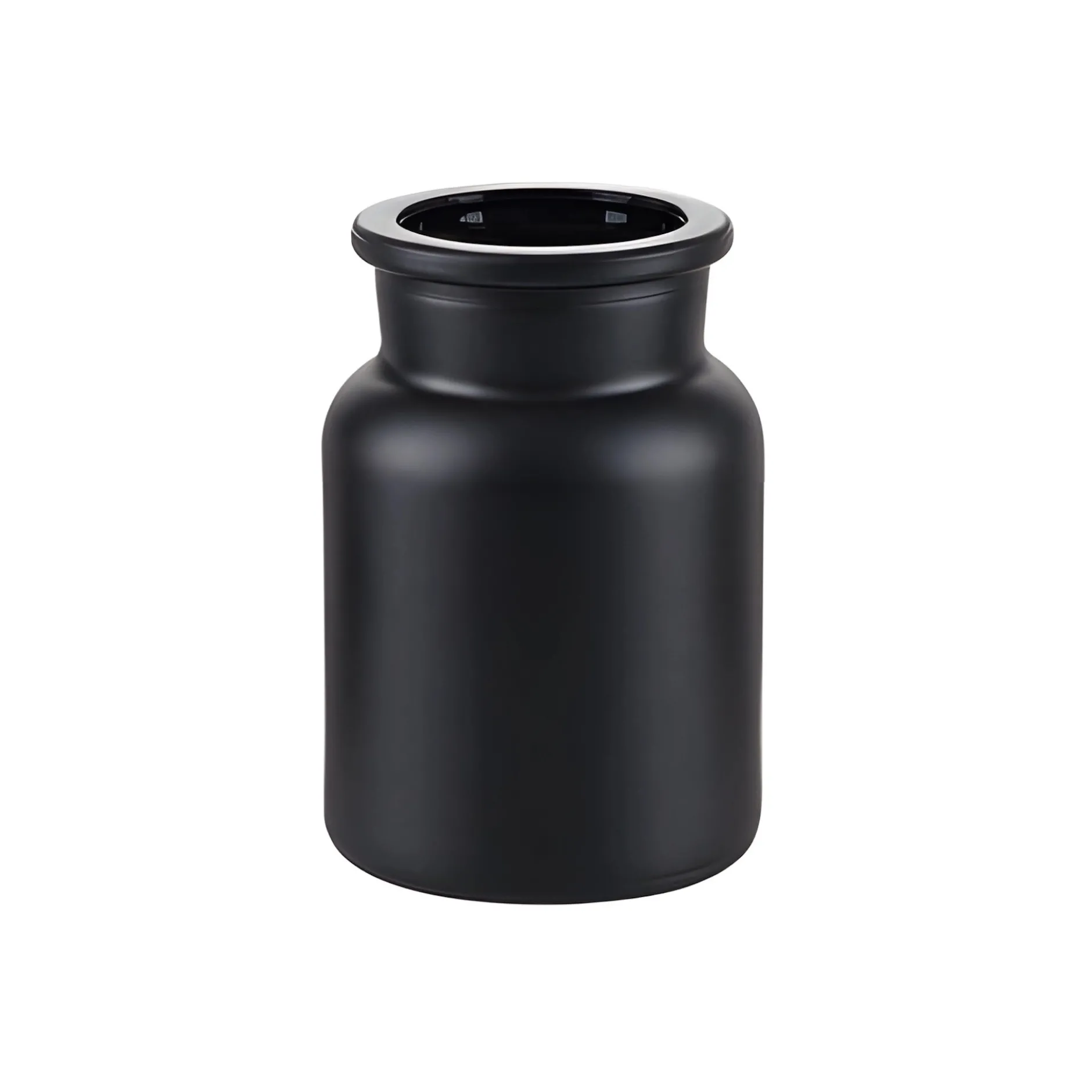Korkenglas 150 ml schwarz matt beschichtet
