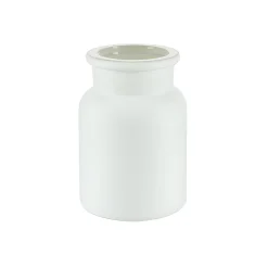 Korkenglas 150 ml weiß matt beschichtet