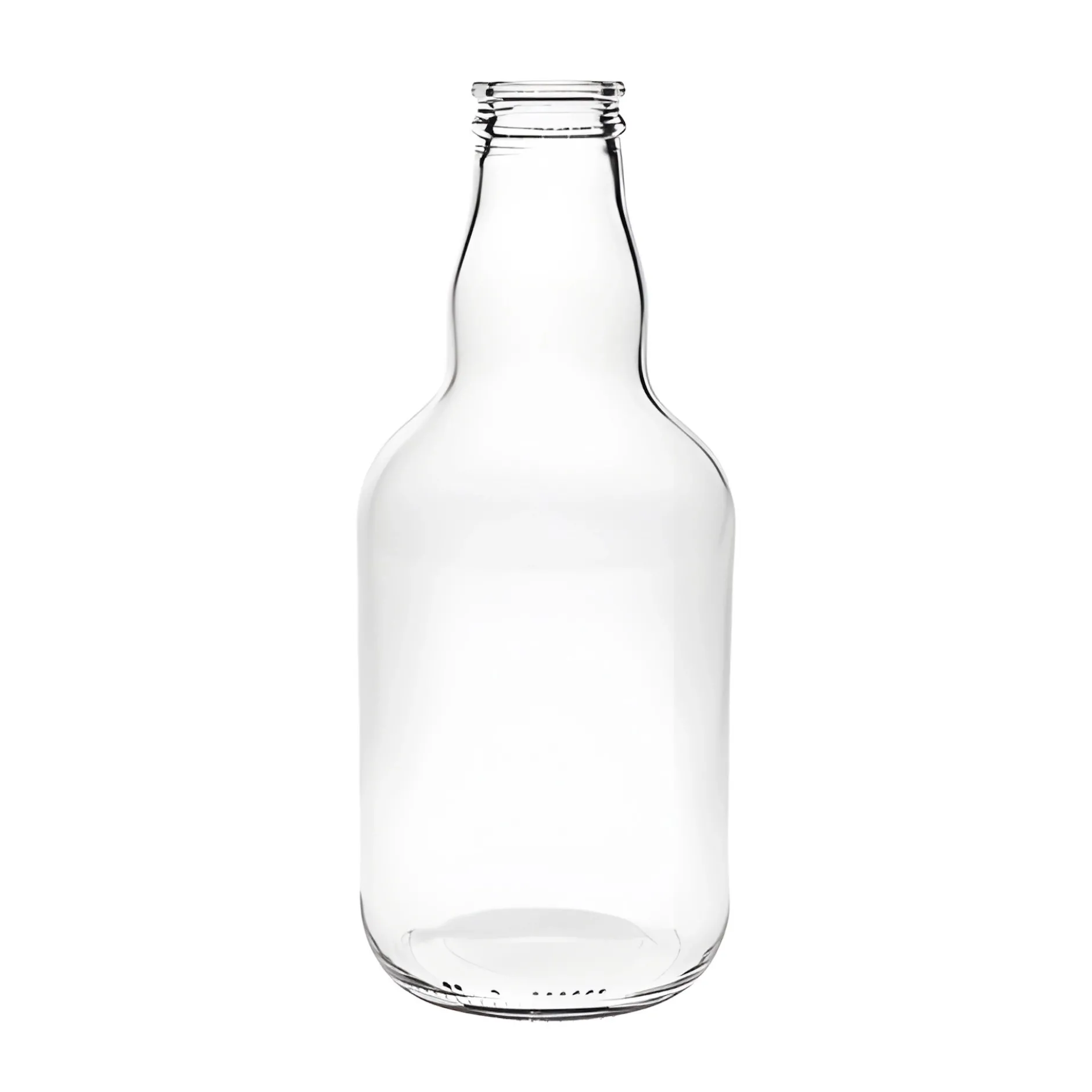 Kropfhalsflasche 400 ml mit Ricalmündung