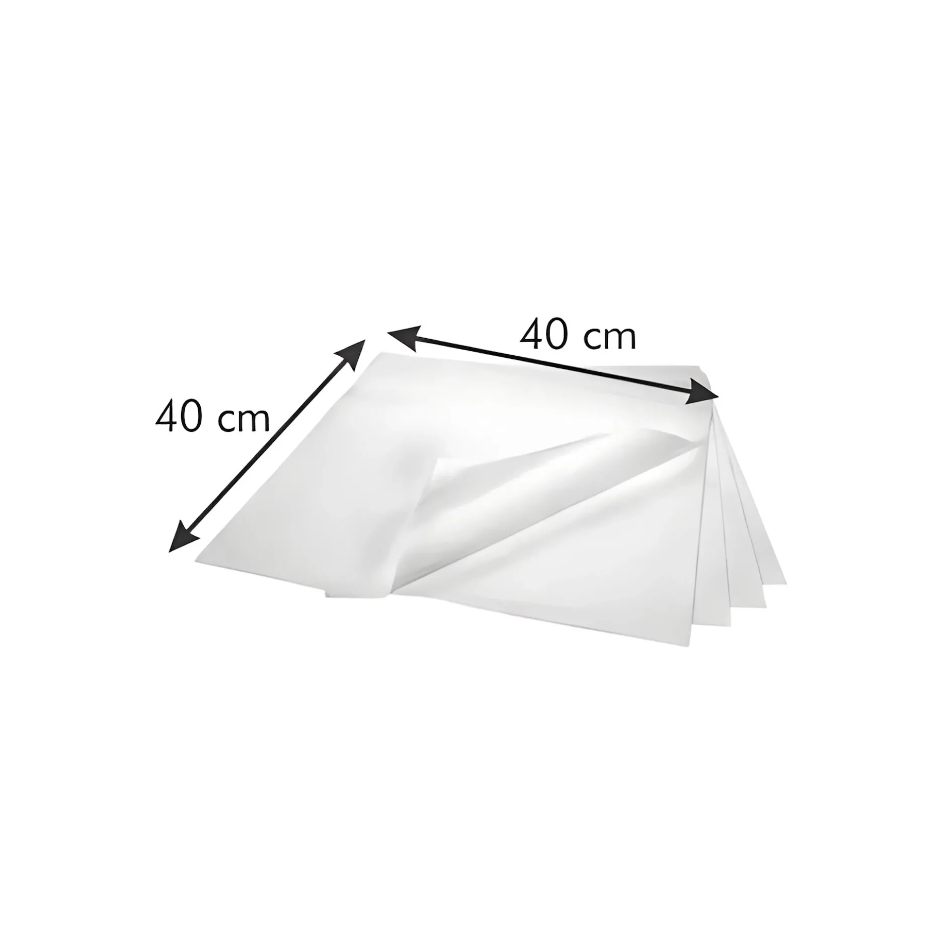 Passiertuch 'Della Casa' 40 x 40 cm, 5er Pack