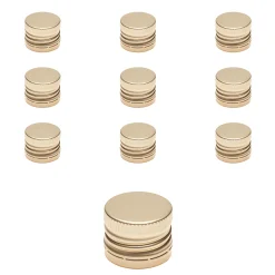 PP 28 gold Aluminium mit Originalitätsring, 10 Stück