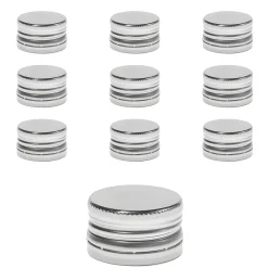 PP 31,5 silber Aluminium mit Originalitätsring, 10 Stück