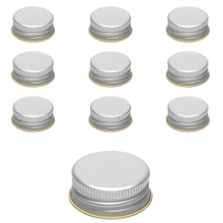 PP 31,5 silber Aluminium, 10 Stück