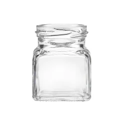 Quadratglas 120 ml