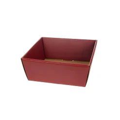 Schale 160 x 160 x 80 mm bordeaux