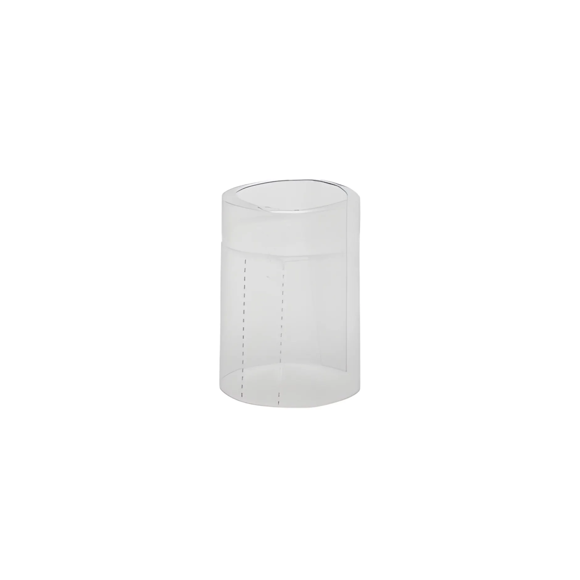 Schrumpfkapsel 20x30 mm transparent
