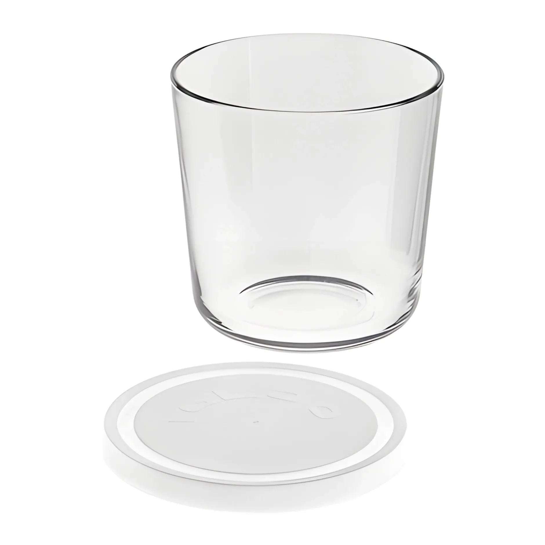 Servierglas 'Igloo' 750 ml mit Deckel, weiß