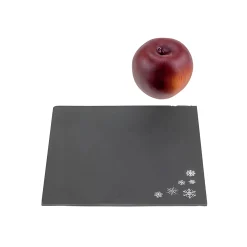 Servierplatte 'Weihnachten' aus Schiefer, 20 x 20 cm