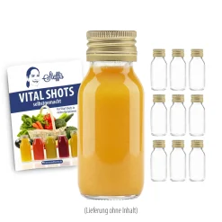 Steffis Glasflasche 60 ml, 10er Set