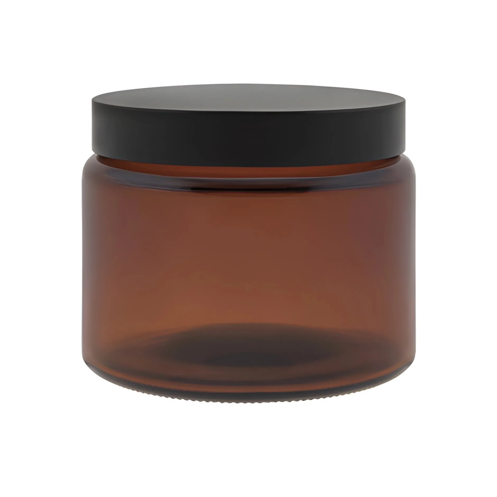 Tiegel 500 ml braun