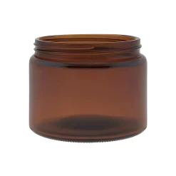 Tiegel 500 ml braun