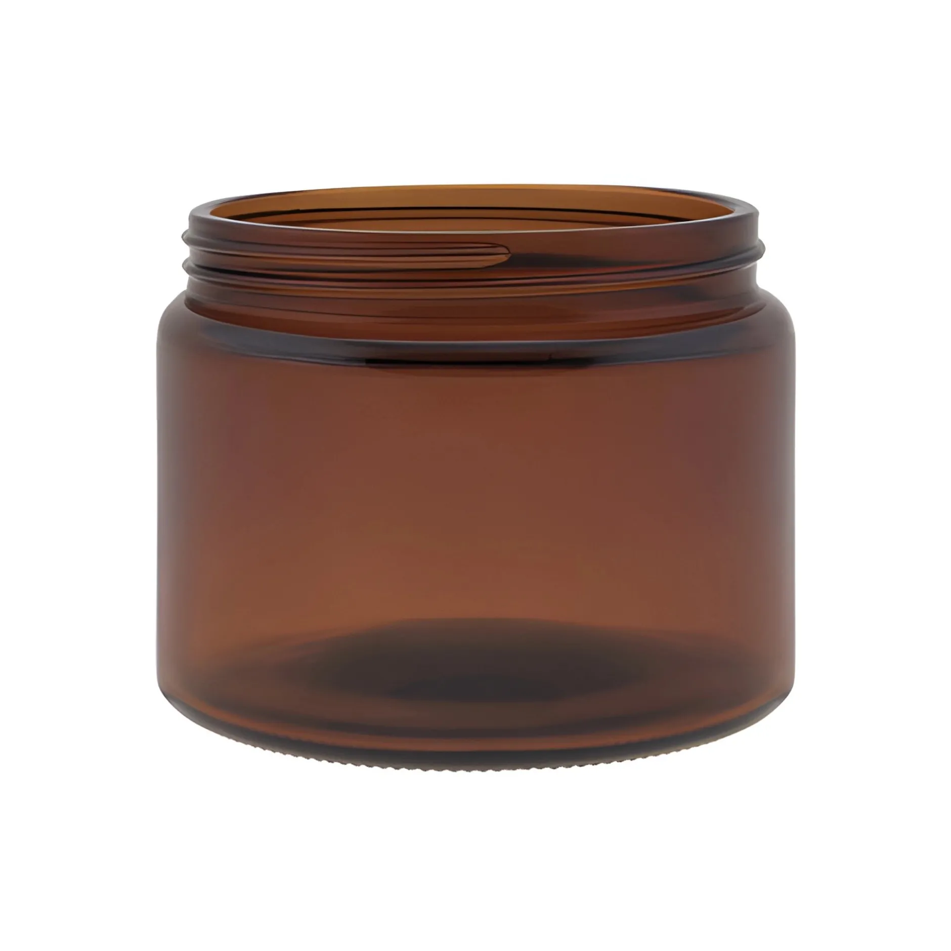 Tiegel 500 ml braun