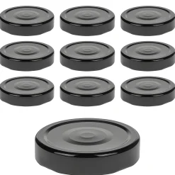 TO 66 Deep schwarz past. mit Button, 10 Stück