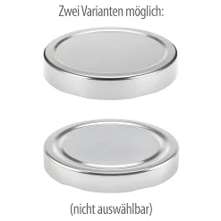 TO 82 Deep silber past., 10 Stück