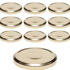 TO 82 gold past. mit Button, 10 Stück